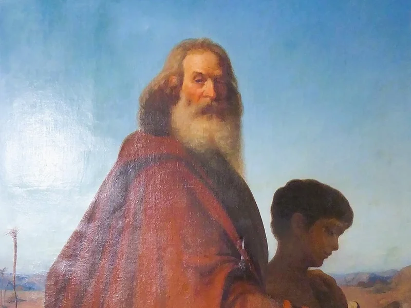 1811-Eloy Chapsal - Il sacrificio di Abramo - Museo di Belle Arti e Storia Naturale di Châteaudun, Eure-et-Loir